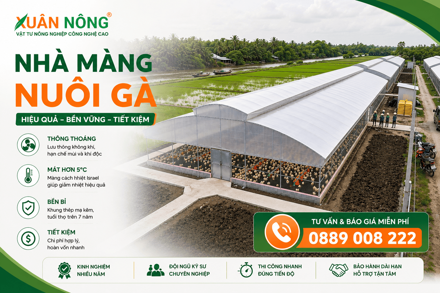 Thiết-kế-chuồng-gà-thả-vườn