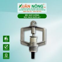 Béc nhỏ vuông bọc inox đuôi 6ly