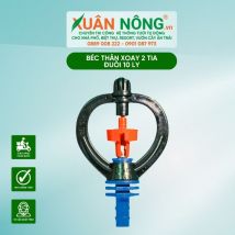 Béc thân xoay 2 tia đuôi 10 ly