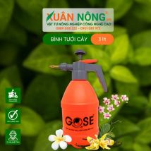 Bình tưới cây 3 lít màu cam