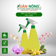Bình xịt kim cương màu vàng