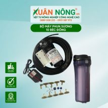 Bộ máy phun sương 10 béc đồng