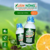 NANO BẠC ĐỒNG_DIỆT NẤM BỆNH, VI KHUẨN CHO CÂY TRỒNG
