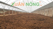 Nhà kính phơi sấy phân bò phân gà - phân hữu cơ