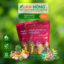 PHÂN BÓN NPK 15 - 5 - 20 (200gr)