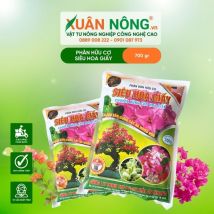 Phân bón hữu cơ siêu hoa giấy