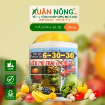 PHÂN BÓN HỖN HỢP 6-30-30