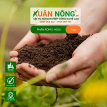Phân rơm ủ hoai mục tự nhiên