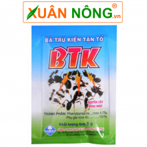 Thuốc diệt kiến BTK có tác dụng diệt kiến trong nhà và ngoài đồng hay chỉ tác dụng ở một trong hai nơi?
