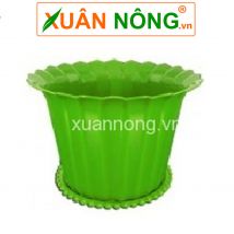 Chậu tròn xếp 12cm