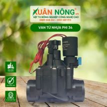Van từ nhựa phi 34