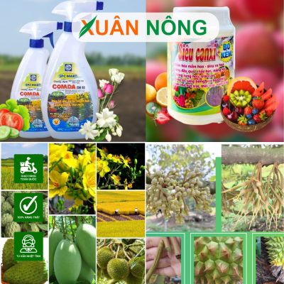 Canxi bo pha chung với thuốc trừ sâu được không?