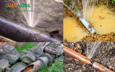 Cách bảo dưỡng và sửa chữa ống tưới nước