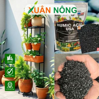 Cách sử dụng bón phân humic mỹ cho cây trồng tại nhà