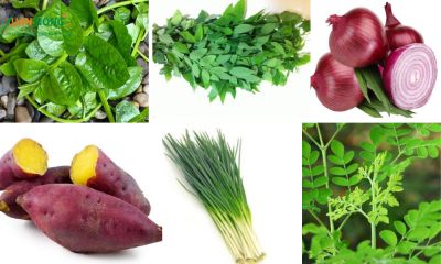 Các loại rau, củ trồng một lần ăn quanh năm