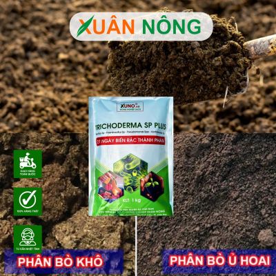 Cách ủ phân bò bằng nấm trichoderma đơn giản, nhanh hoai mục