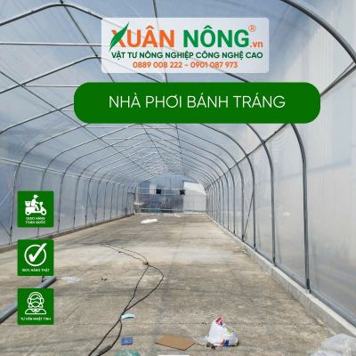 Lắp nhà phơi bánh tráng chi phí thực tế bao nhiêu?